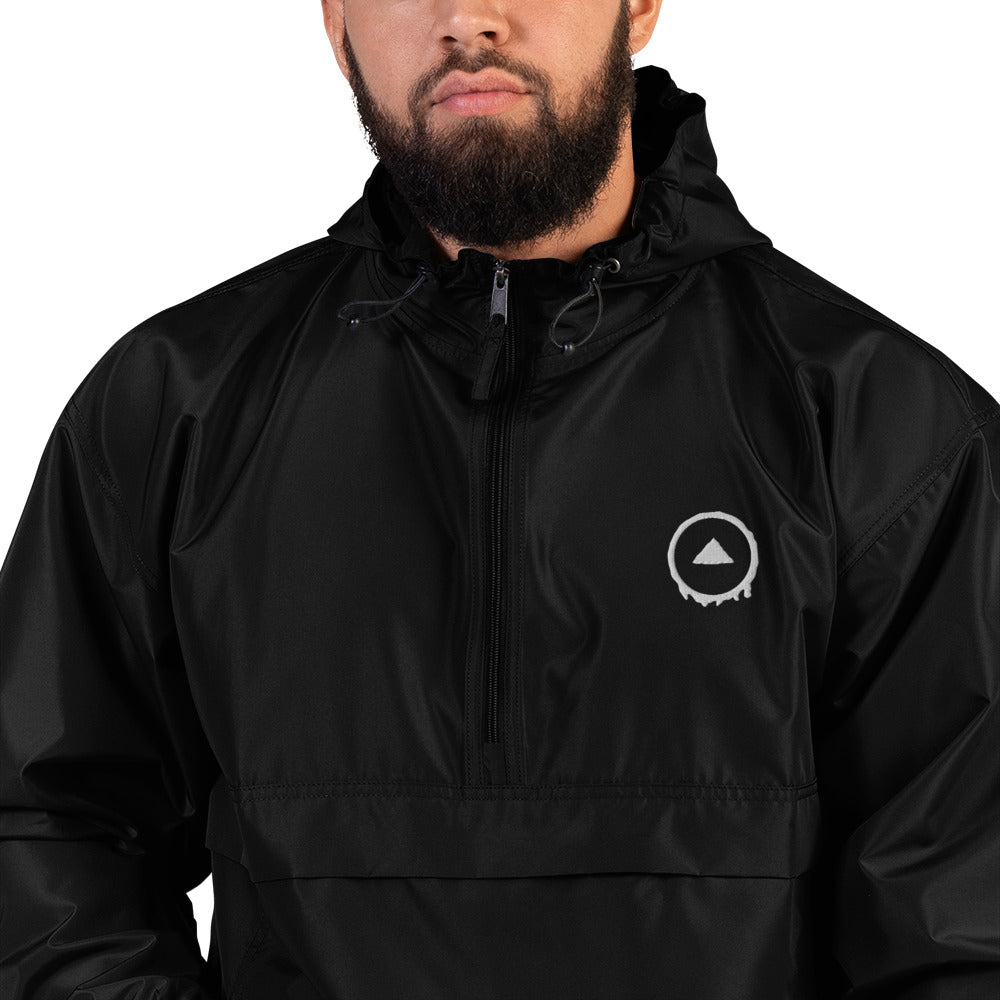 Hackers Badge Hooded Champion Fleece Jacket