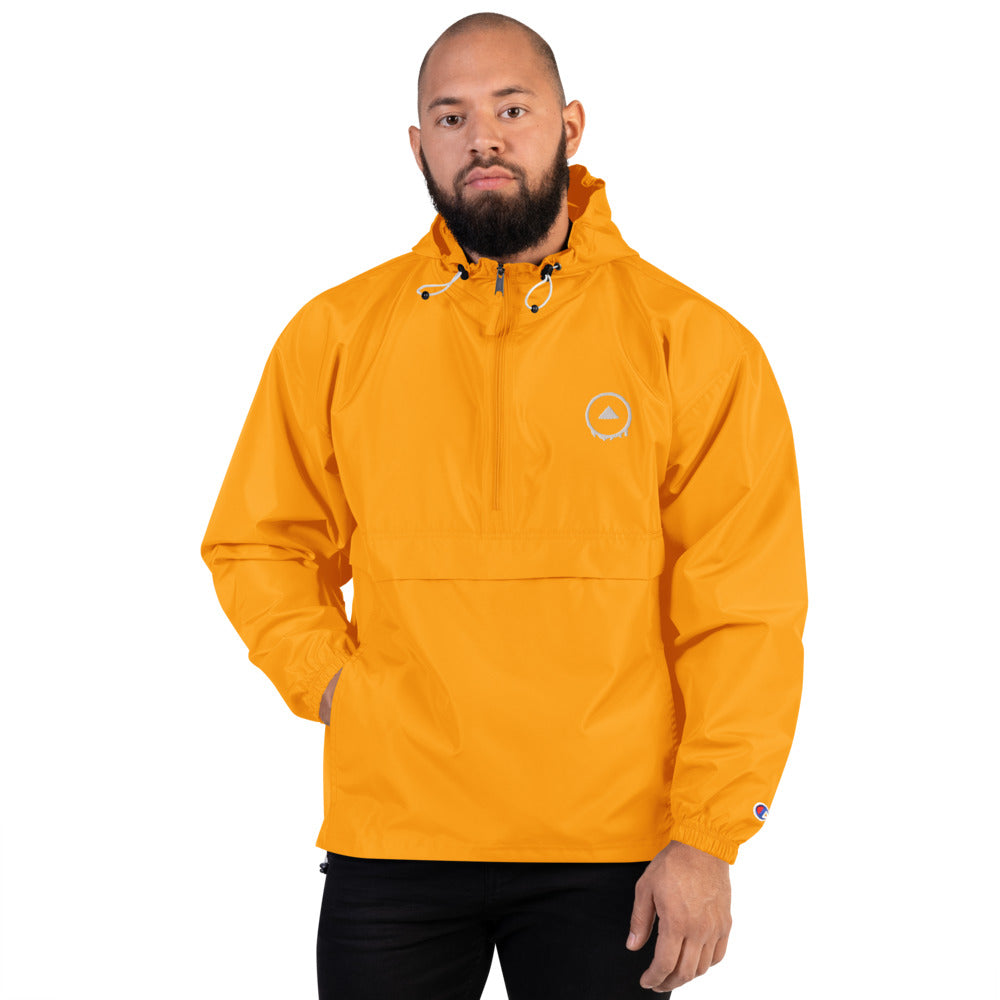 Hackers Badge Hooded Champion Fleece Jacket