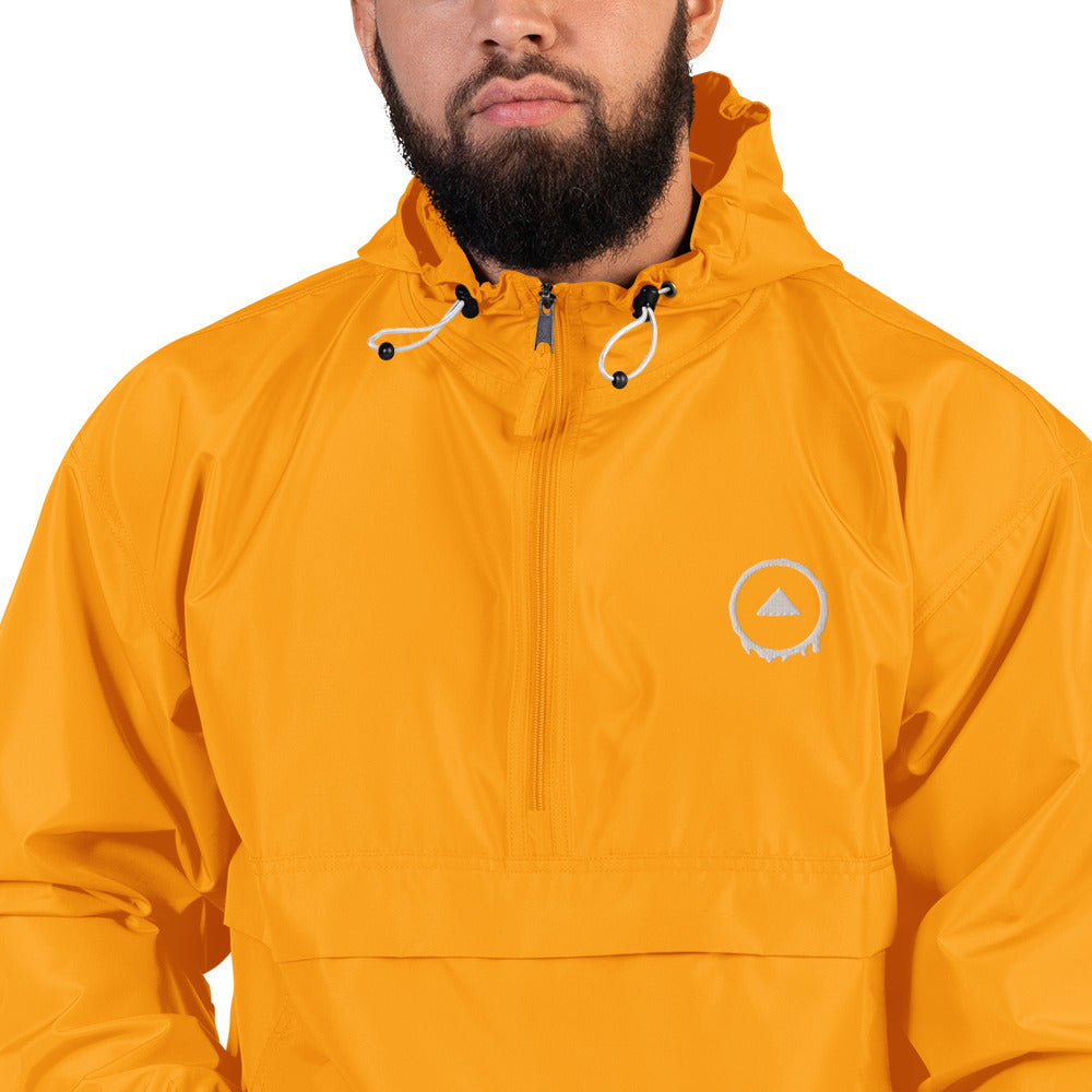 Hackers Badge Hooded Champion Fleece Jacket