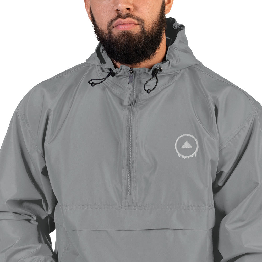 Hackers Badge Hooded Champion Fleece Jacket