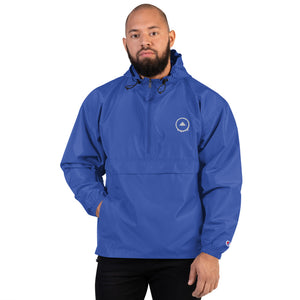 Hackers Badge Hooded Champion Fleece Jacket