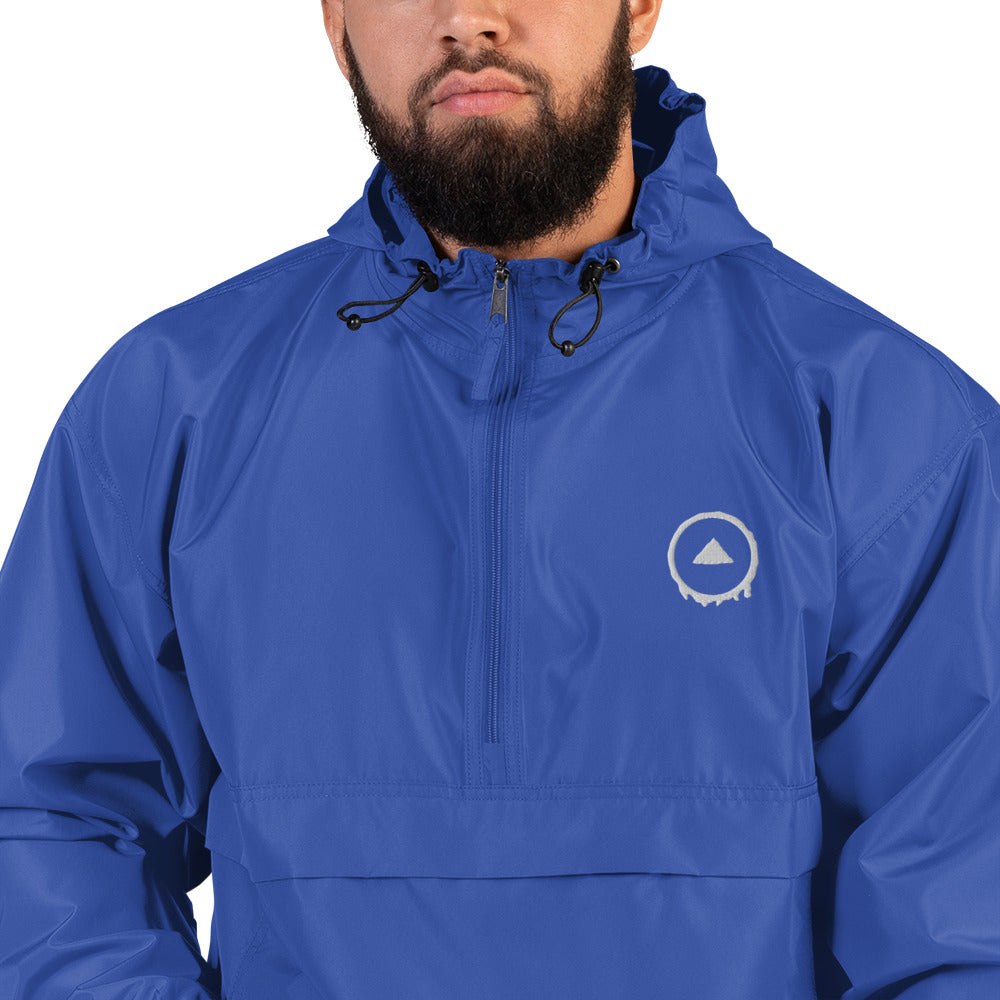Hackers Badge Hooded Champion Fleece Jacket