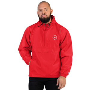 Hackers Badge Hooded Champion Fleece Jacket