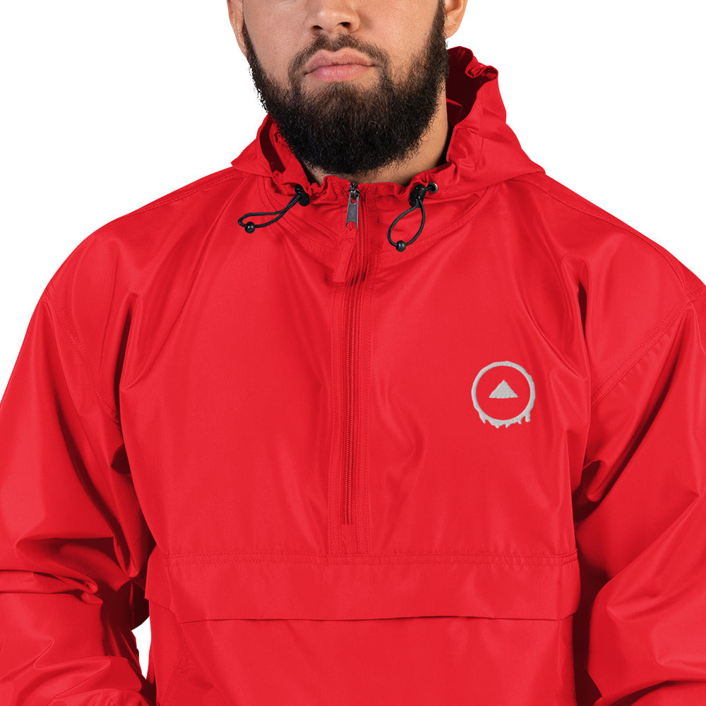 Hackers Badge Hooded Champion Fleece Jacket