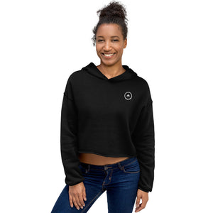 Women's Hackers Badge Crop Hoodie