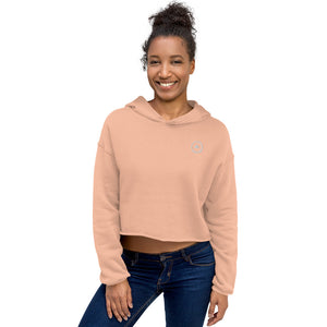 Women's Hackers Badge Crop Hoodie